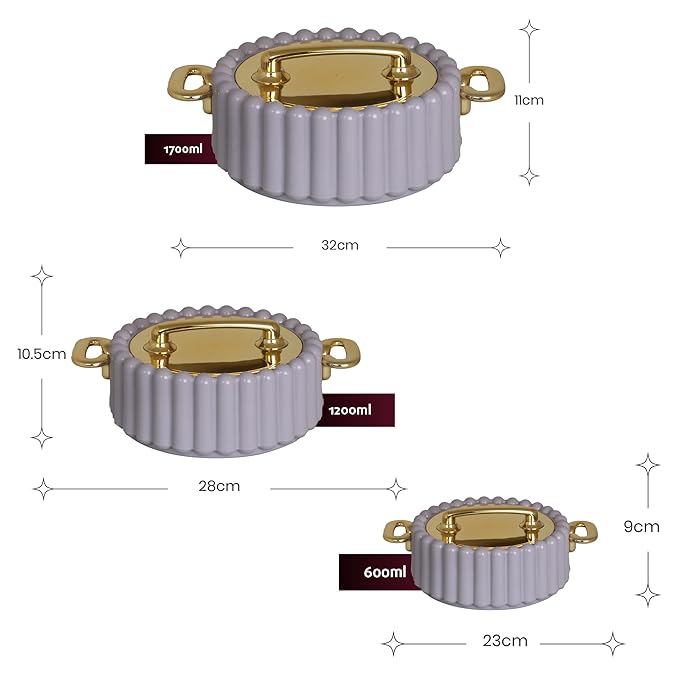 Selvel casserole set presented as a gift, ideal for weddings, housewarmings, or festive occasions.