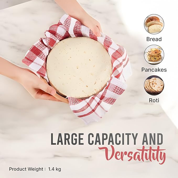 Lightweight ceramic casserole open with snacks inside, highlighting multifunctional usage